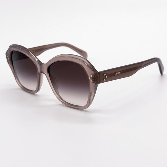 NEW CELINE CL40200I 45Z WOMEN BROWN SUNGLASSES CELINE - Picture 7 of 14